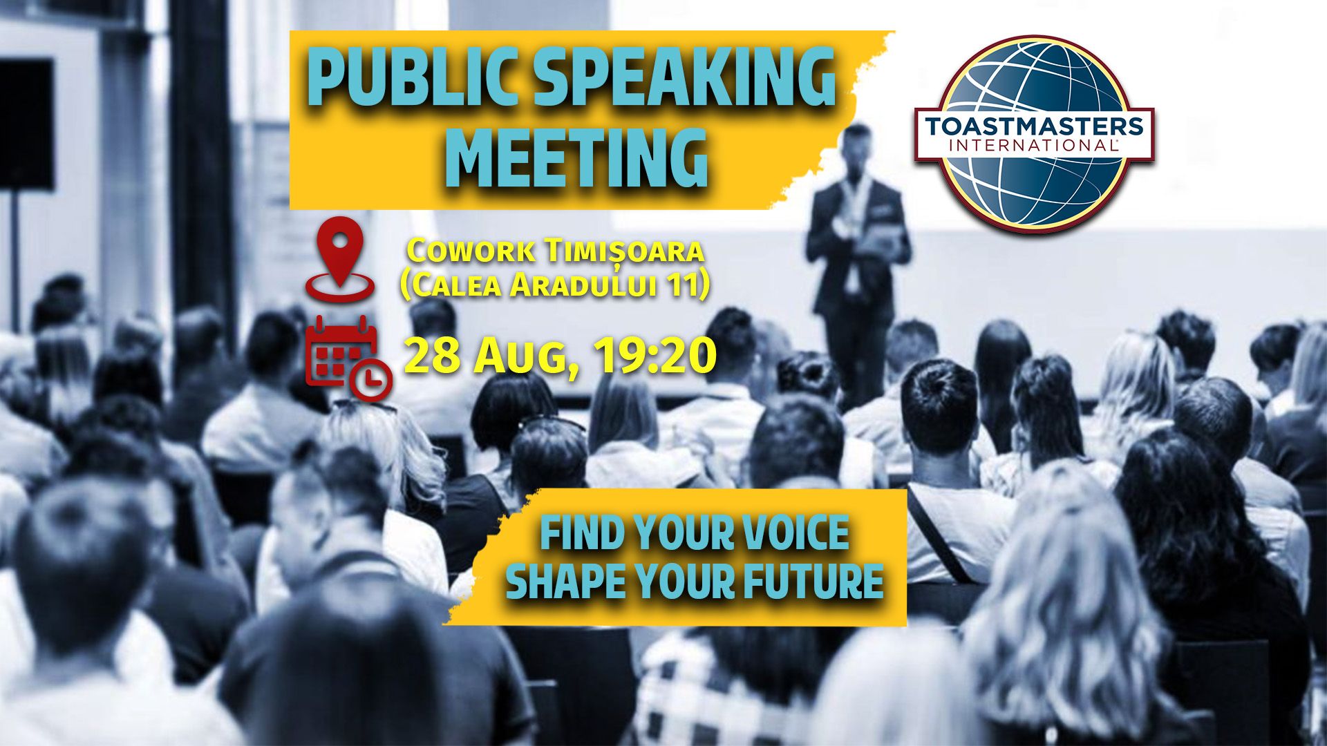 English public speaking Meetup - Timisoara Toastmasters