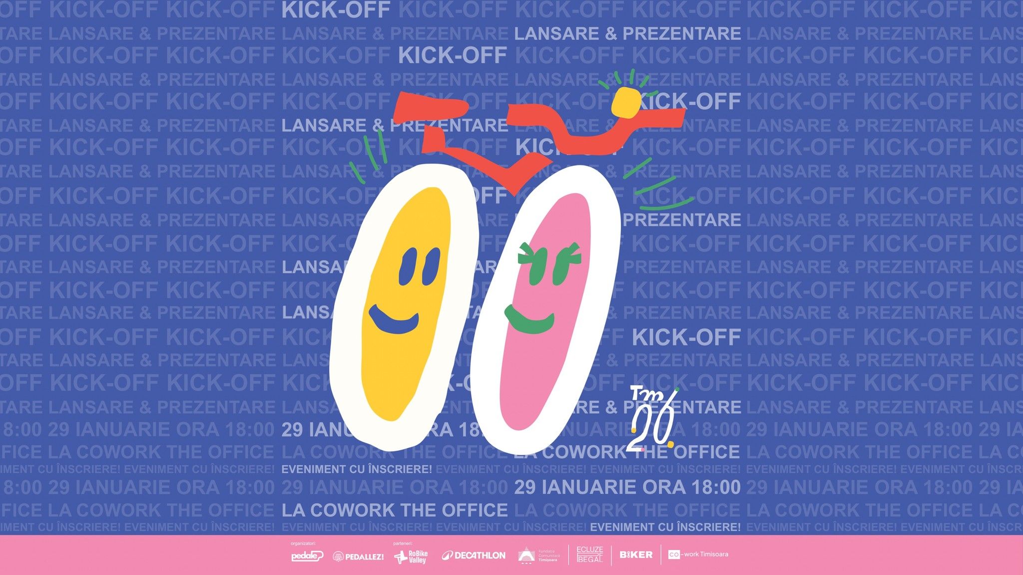 KICK OFF Prezentare și Lansare / 2026 Anul Bicicletei la Timișoara