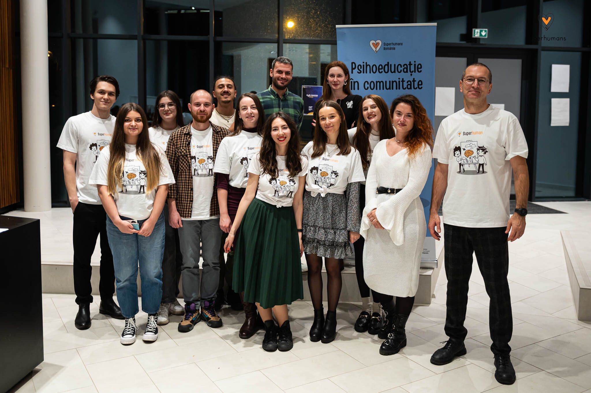 Cowork Timisoara: Support Hub for Superhumans in Psychoeducation Initiatives