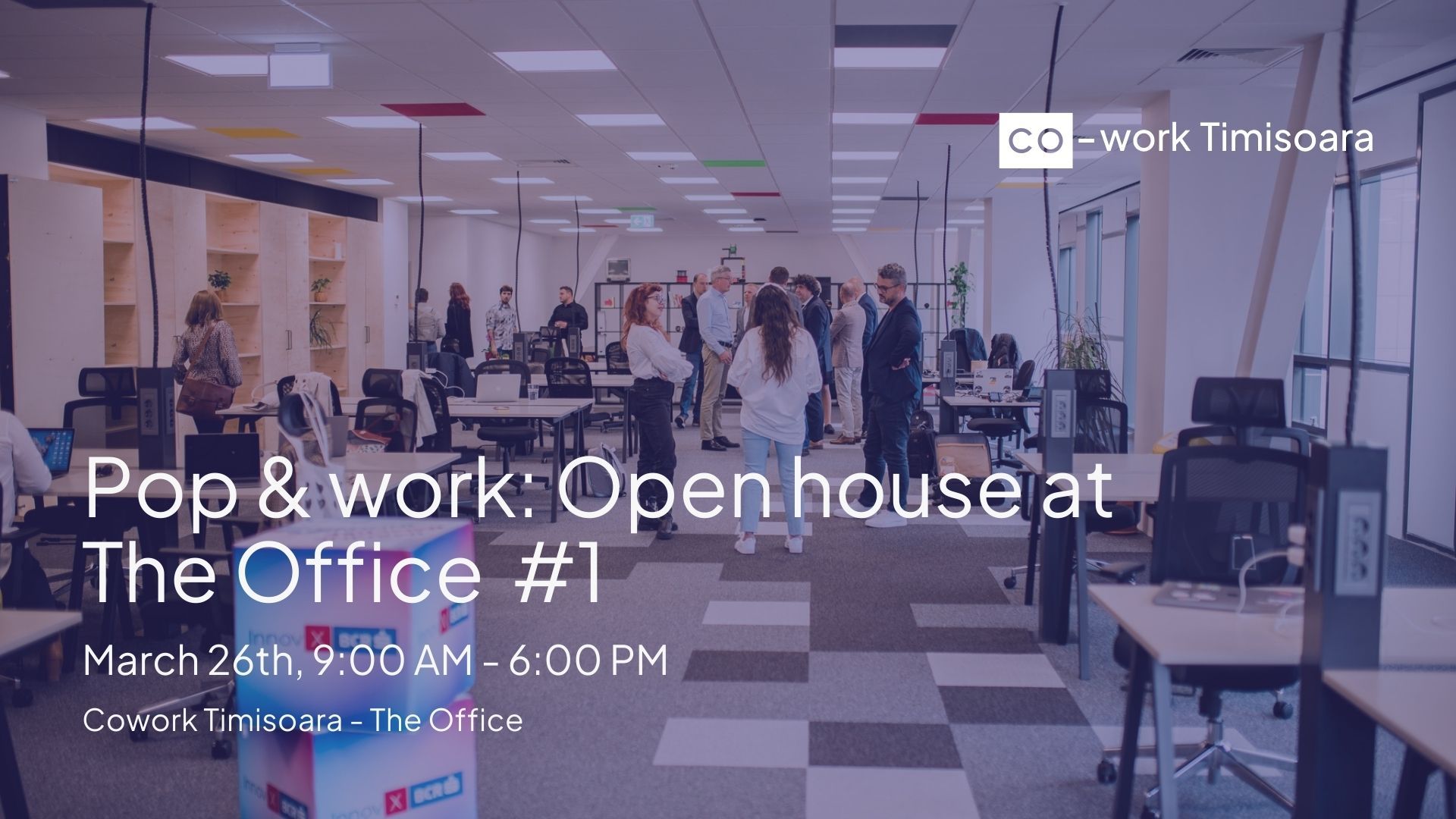 Pop & Work: Open house at The Office #1