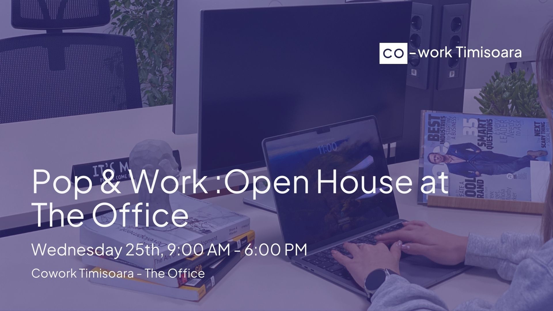 Pop & Work Open House at The Office