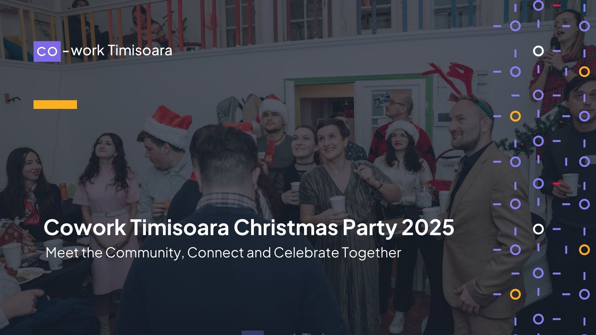 Cowork Timisoara Christmas Party 2025: Meet the Community, Connect and Celebrate Together