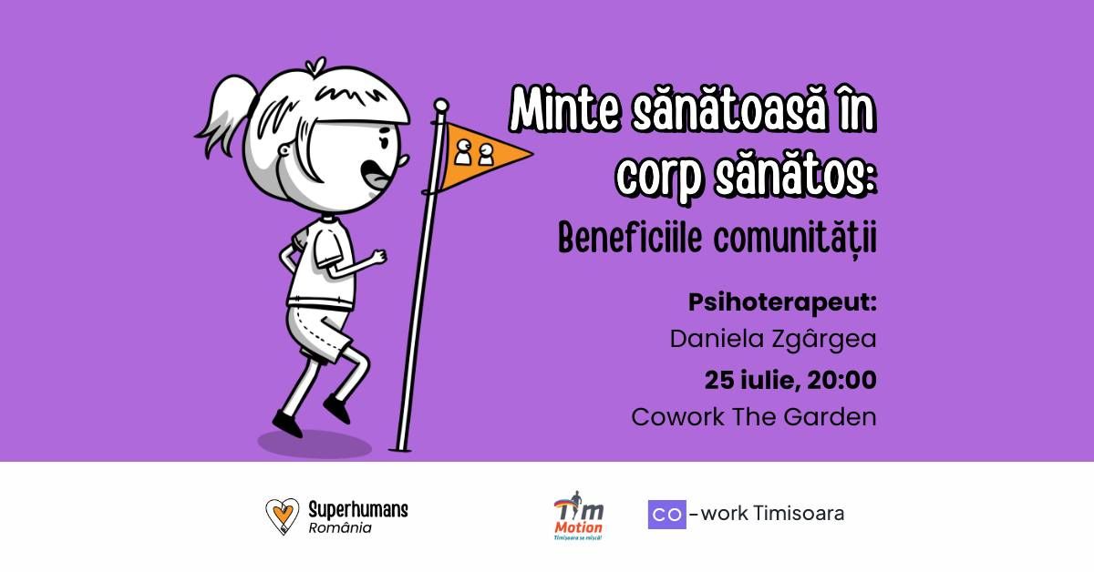 Minte sănătoasă în corp sănătos: Beneficiile comunității