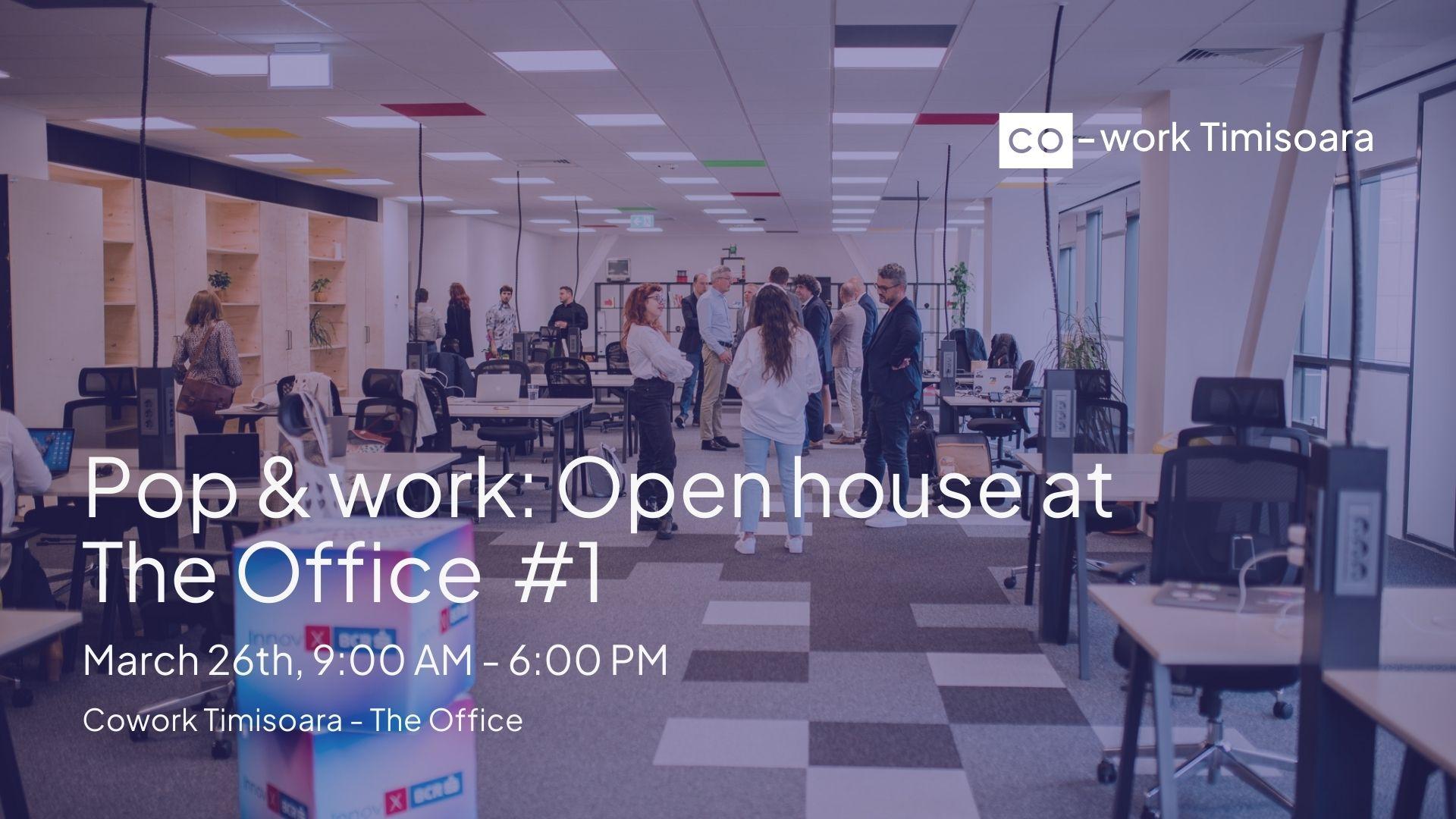 Pop & Work: Open house at The Office #1