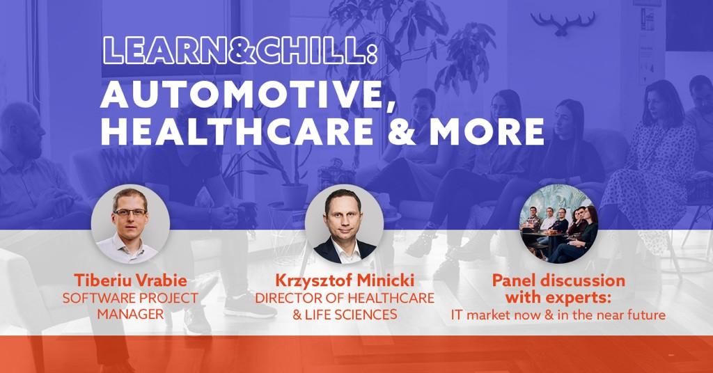 TIMIȘOARA: Spyrosoft Learn & Chill | Automotive, Healthcare and more 