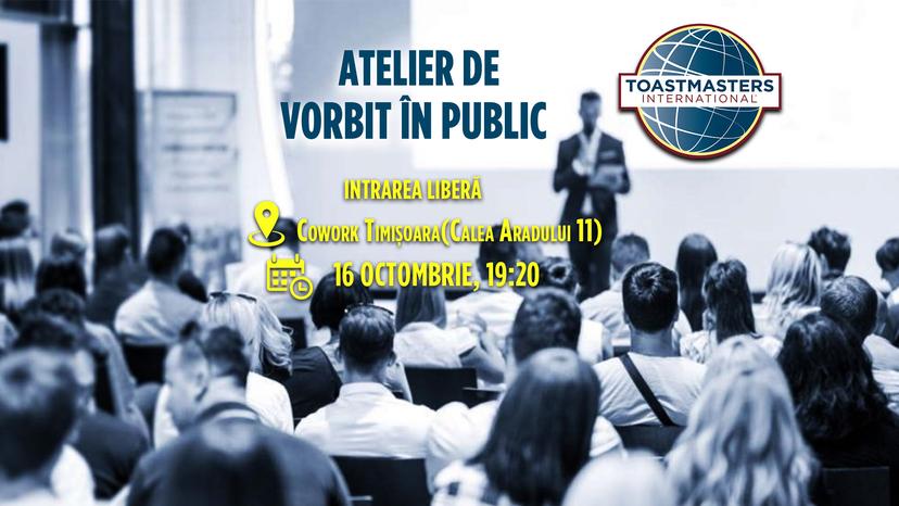 Întâlnire de vorbit în public | Timișoara Toastmasters