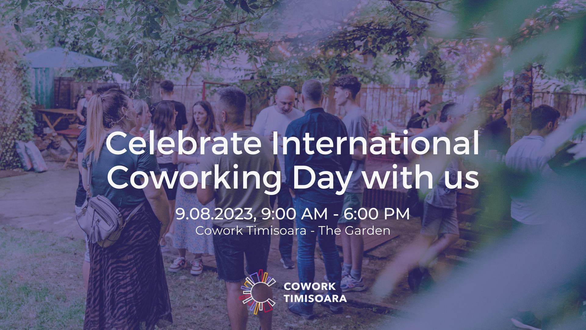 Celebrate International Cowrking Day with us!