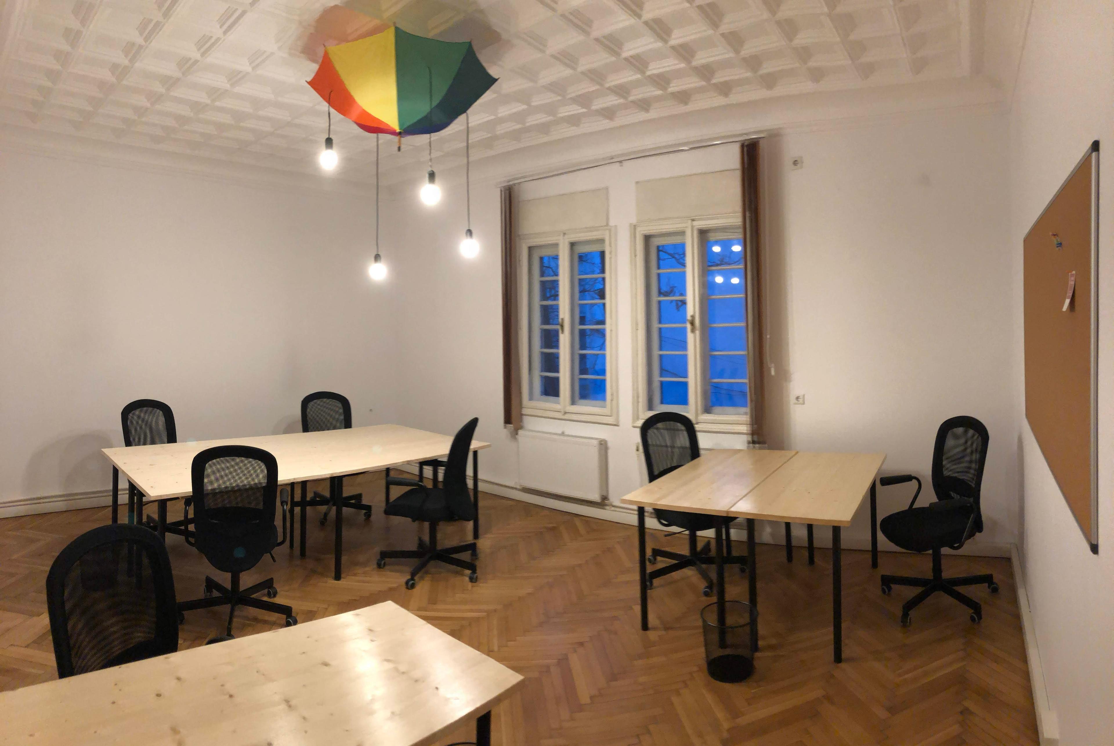 What is a coworking space?