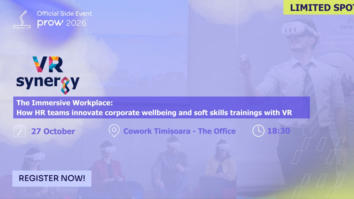 The Immersive Workplace: How HR teams innovate corporate wellbeing and soft skills training with VR