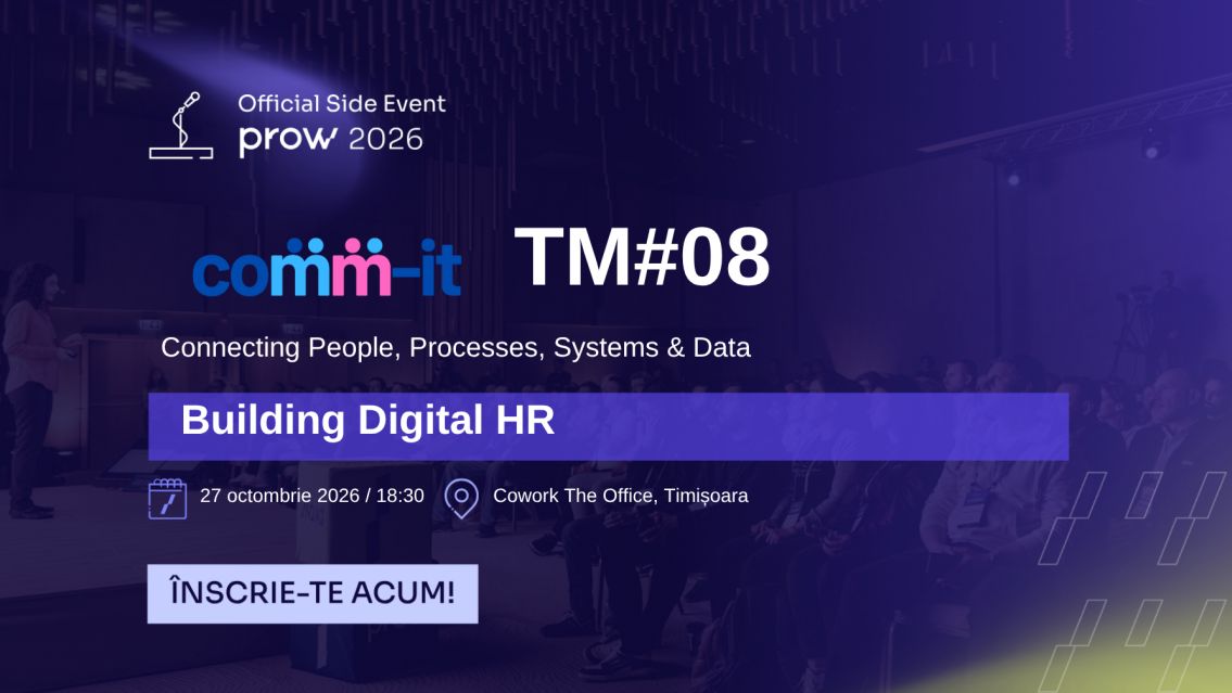 COMM-IT TM#08 Building Digital HR: Connecting People, Processes, Systems & Data